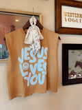 The Jesus Loves You Muscle Tee